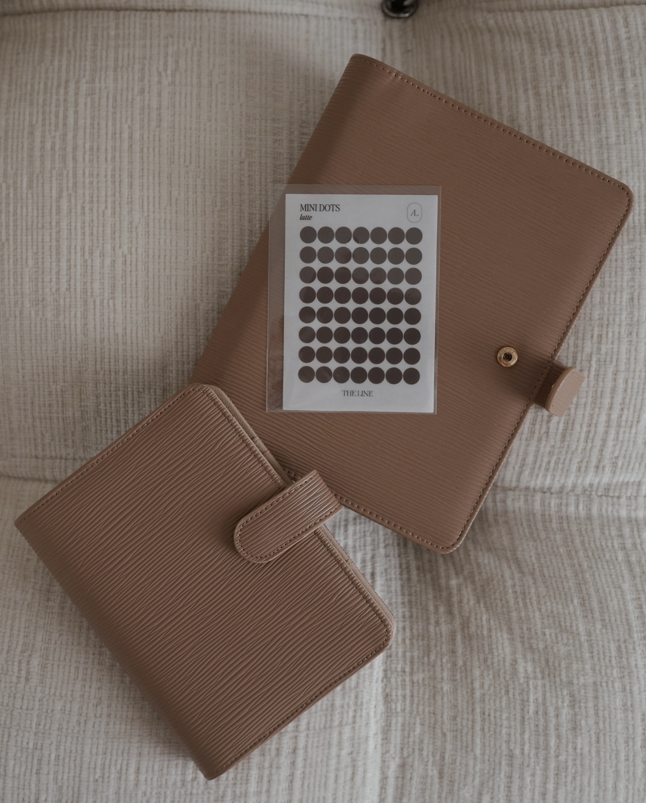 Alyssa Lenore x The Line Epi Leather Agenda | A5 size (6-Ring Planner)