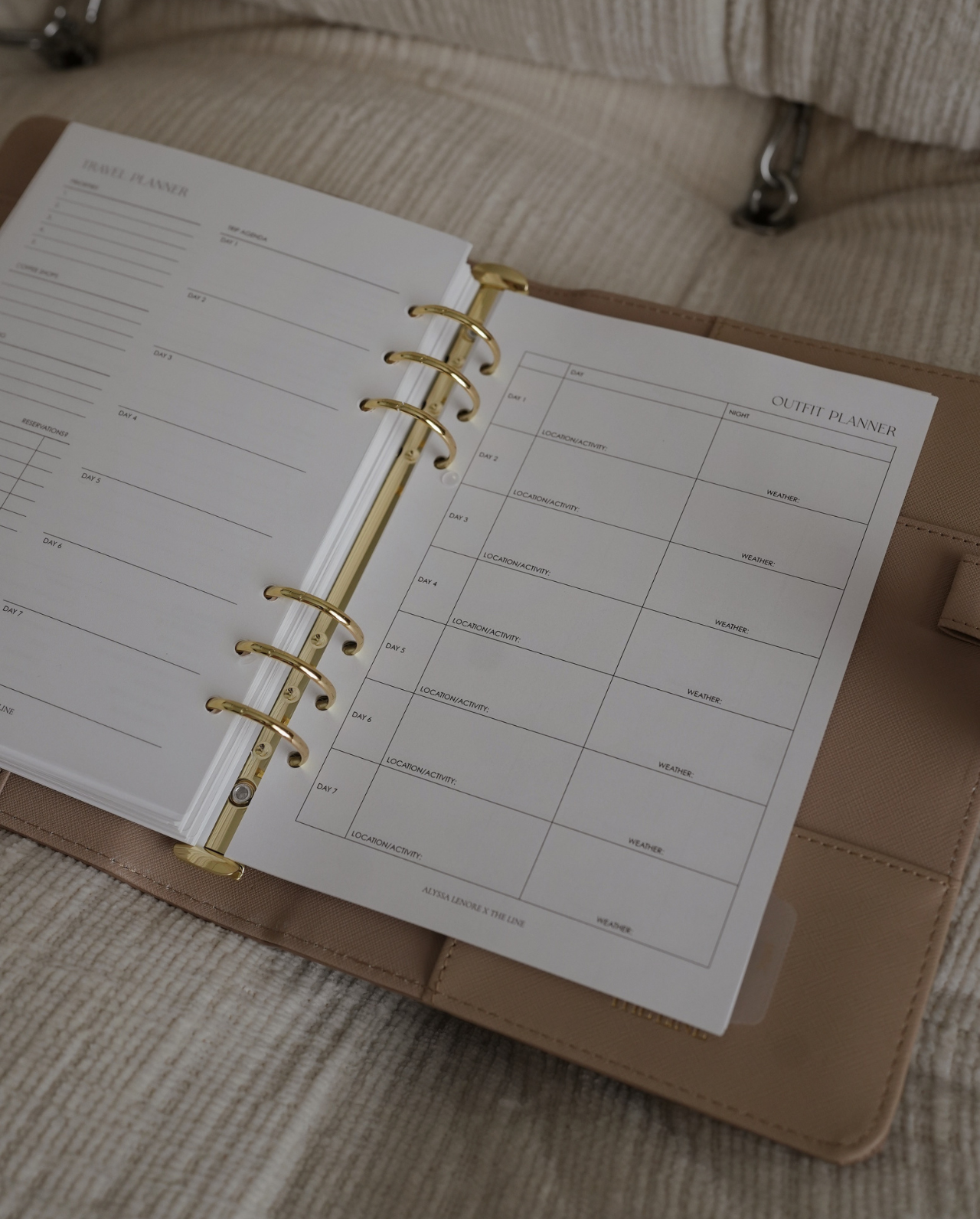 Outfit Planner Inserts | Alyssa Lenore x The Line