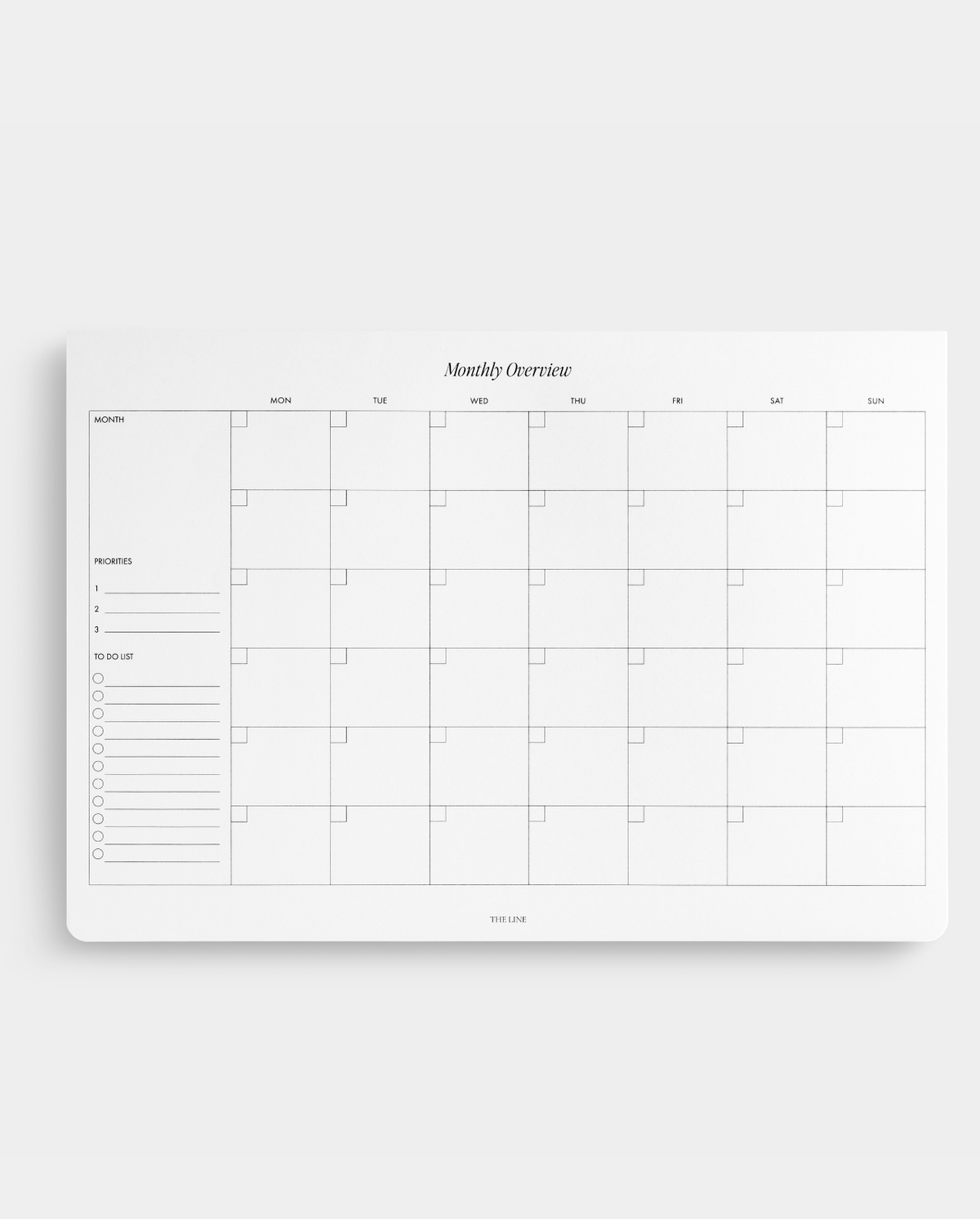 The Essential Monthly Notepad