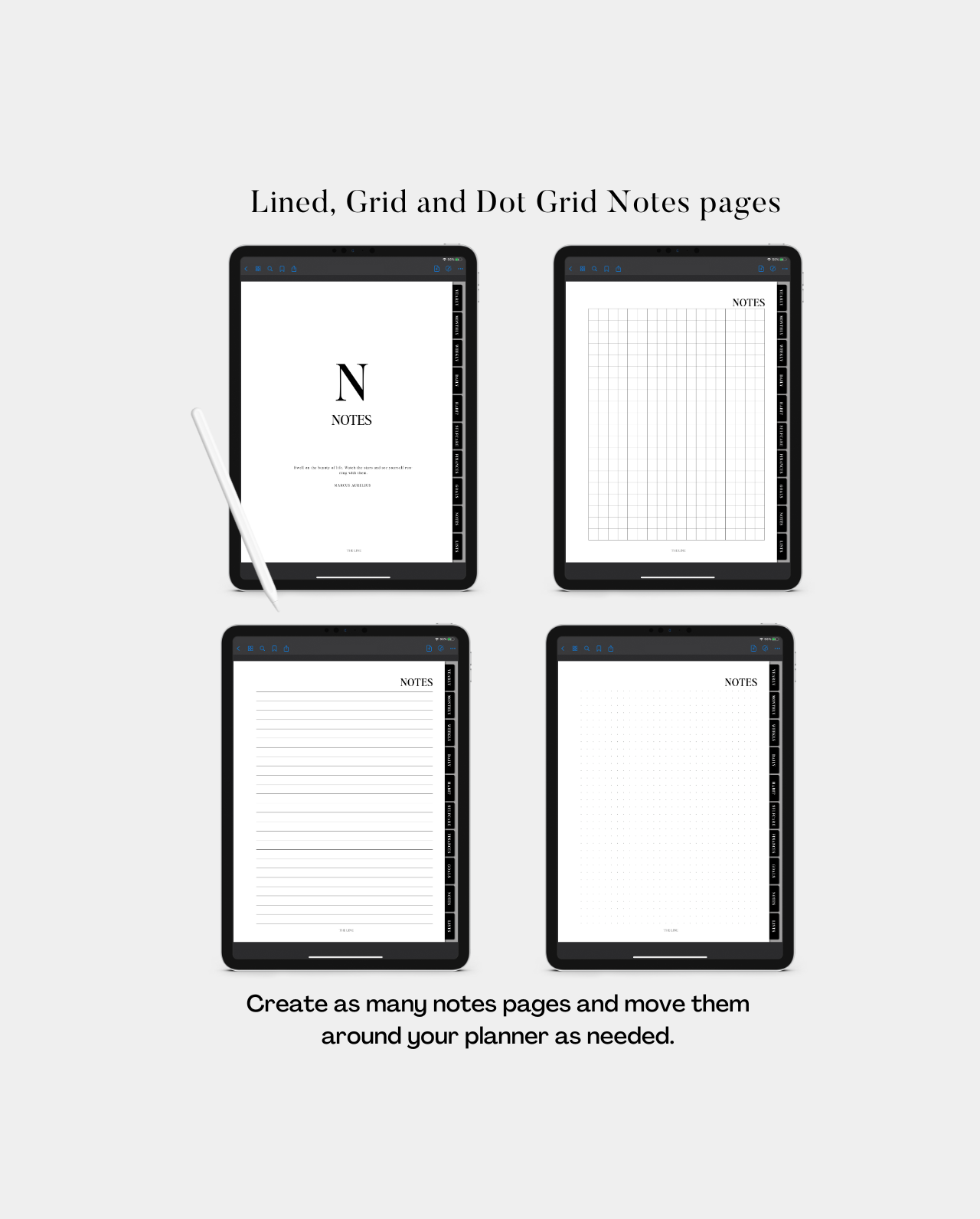 The Digital Planner | Instant Download