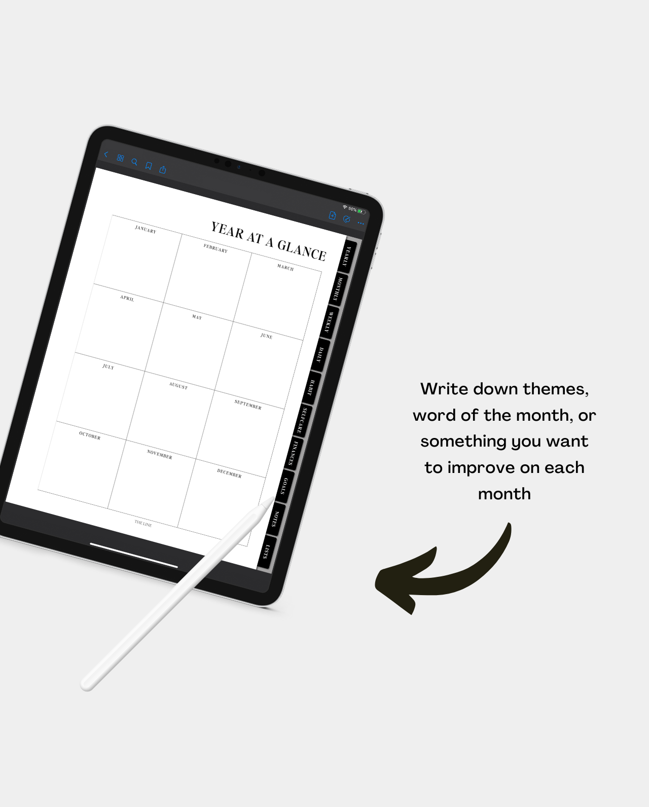 The Digital Planner | Instant Download