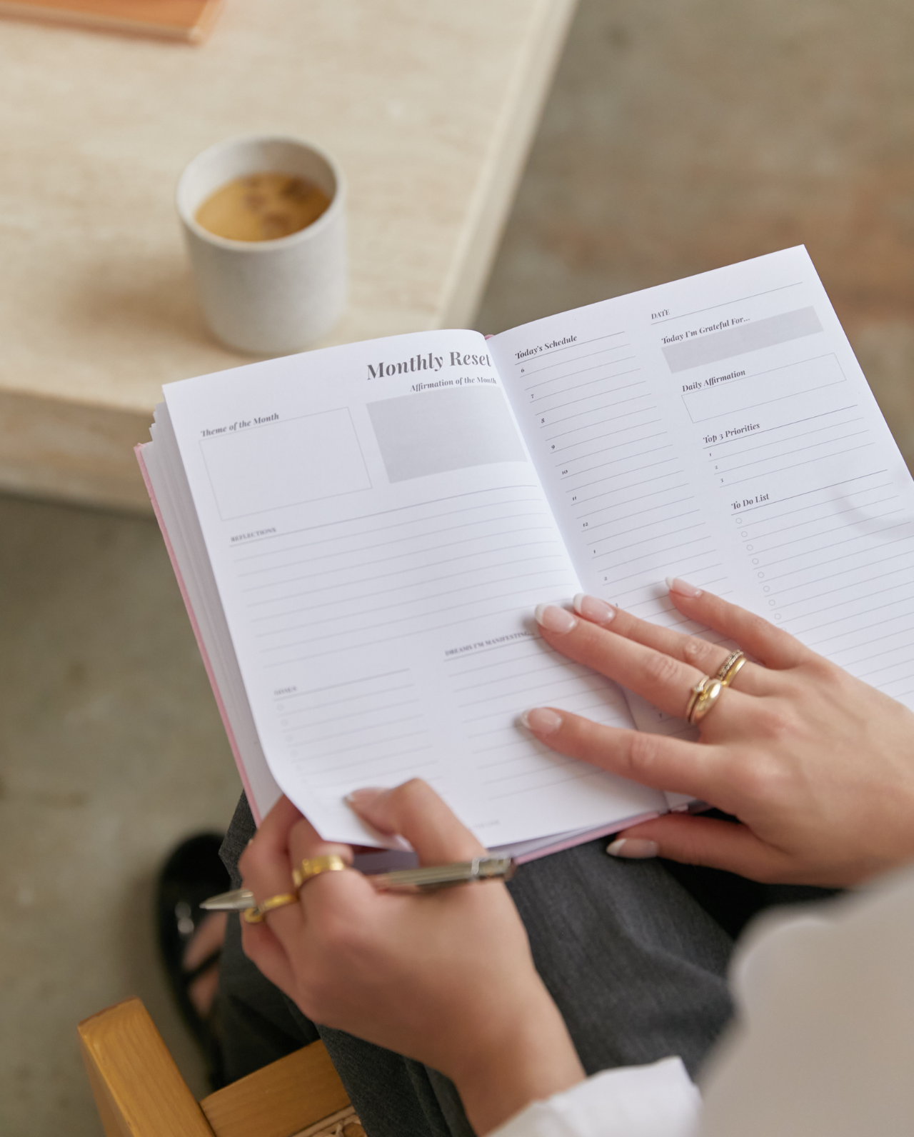 The Gentle Productivity Planner | Zoe Pritchard x The Line