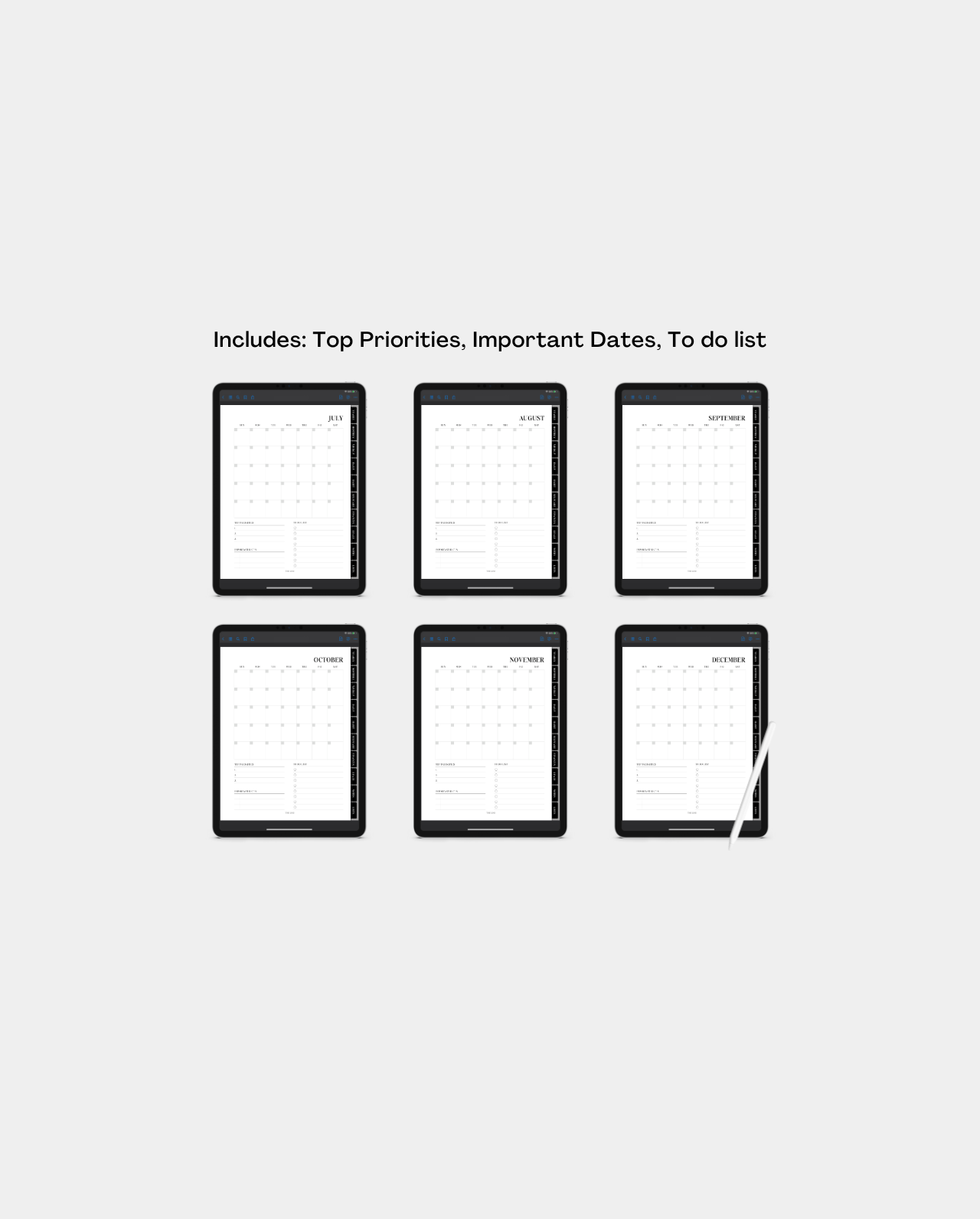 The Digital Planner | Instant Download
