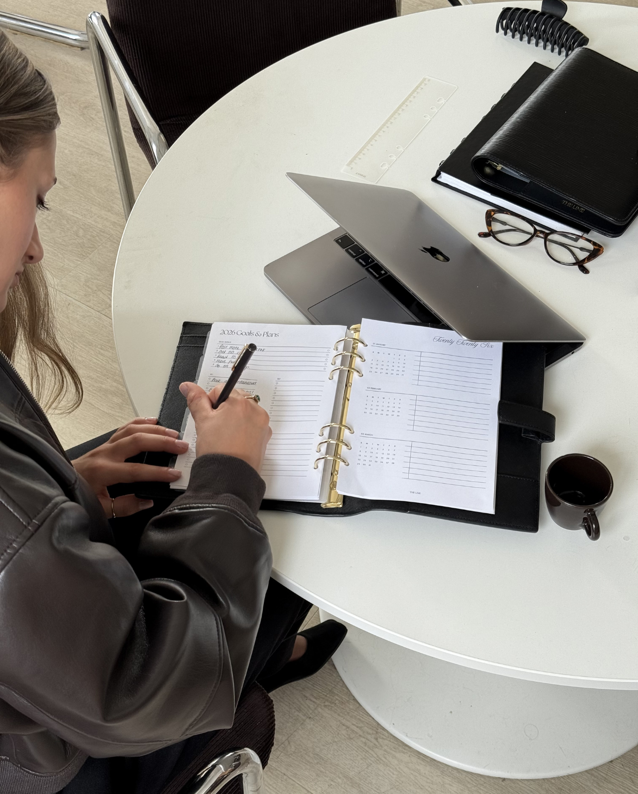 The Leather Agenda | A5 size (6-Ring Planner)