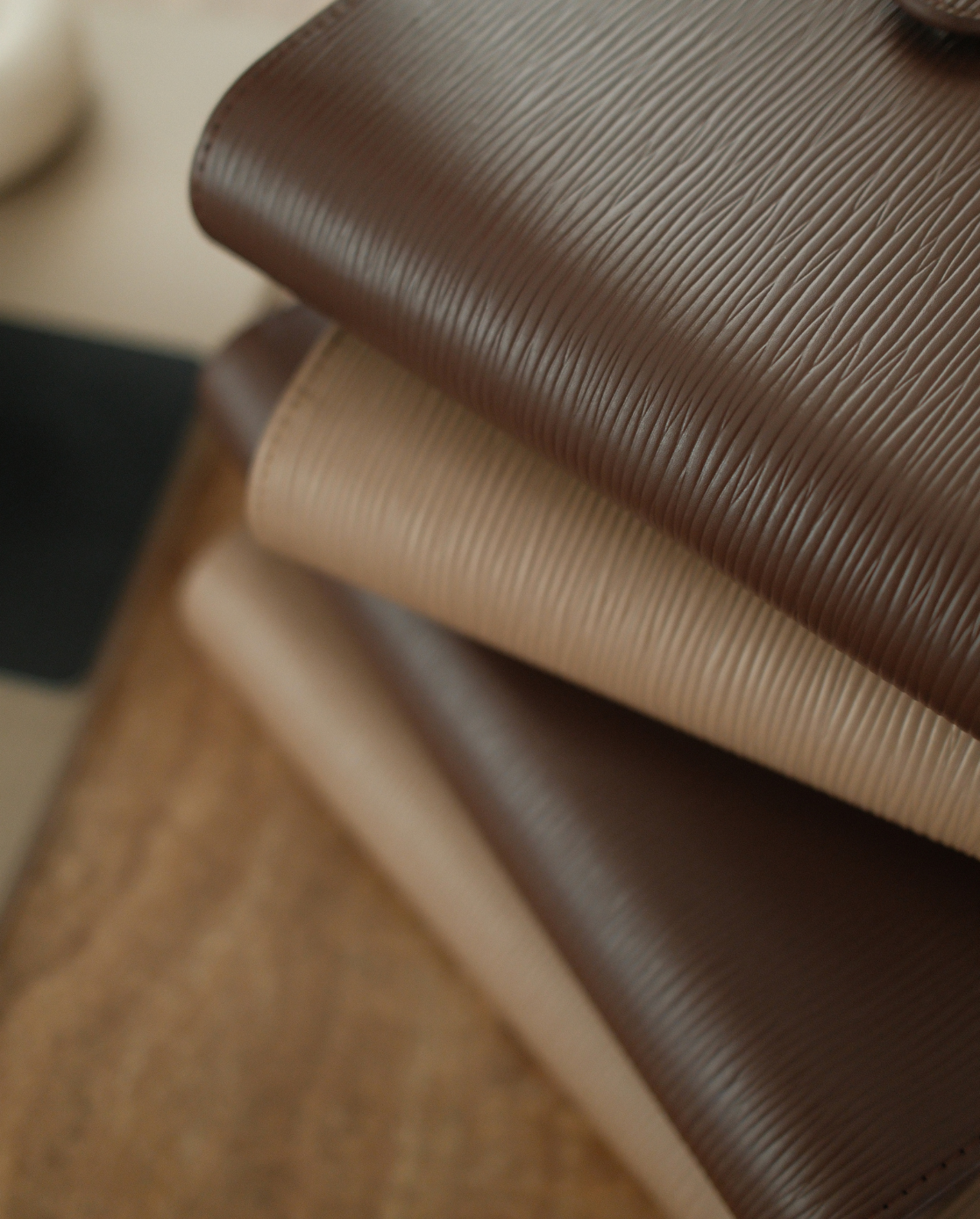 Alyssa Lenore x The Line Epi Leather Agenda | Personal size (6-Ring Planner)