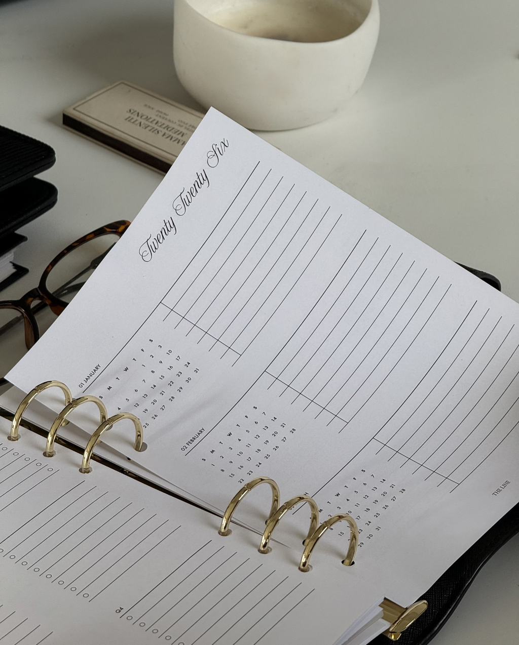 The Leather Agenda | A5 size (6-Ring Planner)