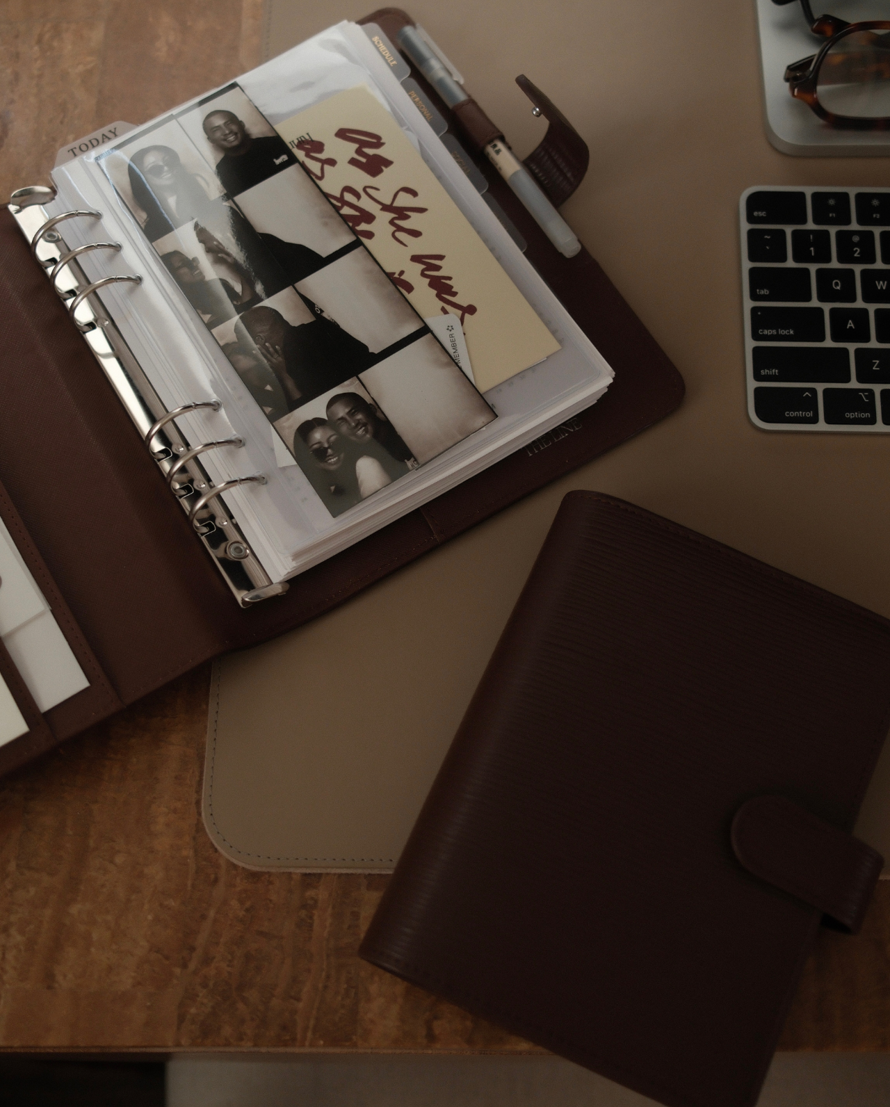 Alyssa Lenore x The Line Epi Leather Agenda | A5 size (6-Ring Planner)