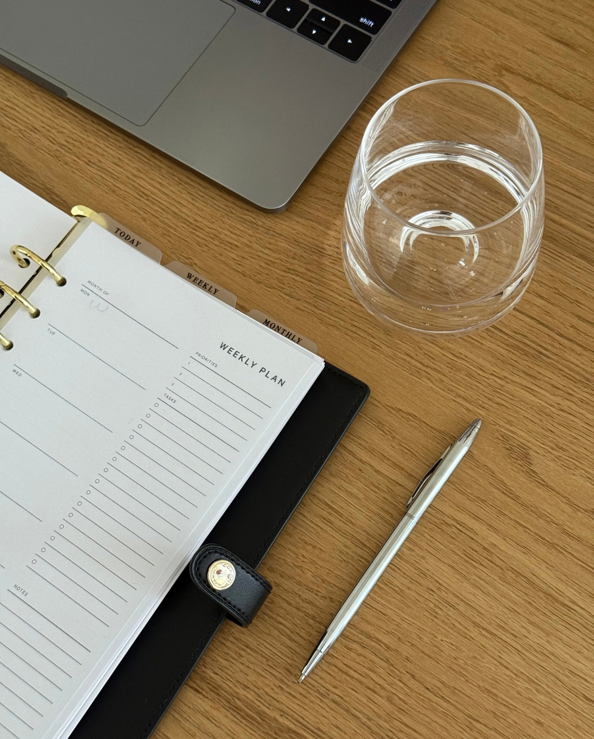 Classic Undated Weekly Planner Inserts