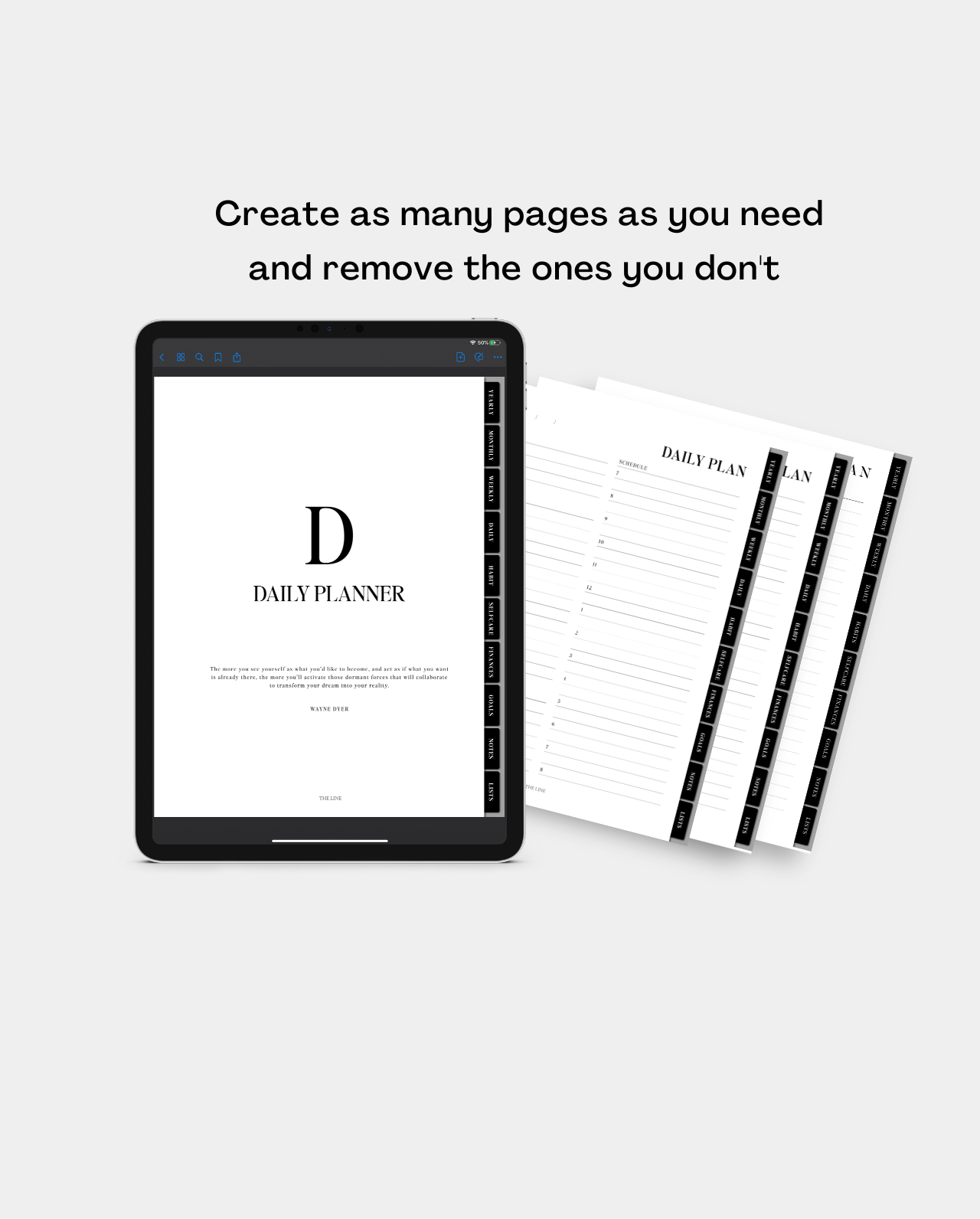 The Digital Planner | Instant Download