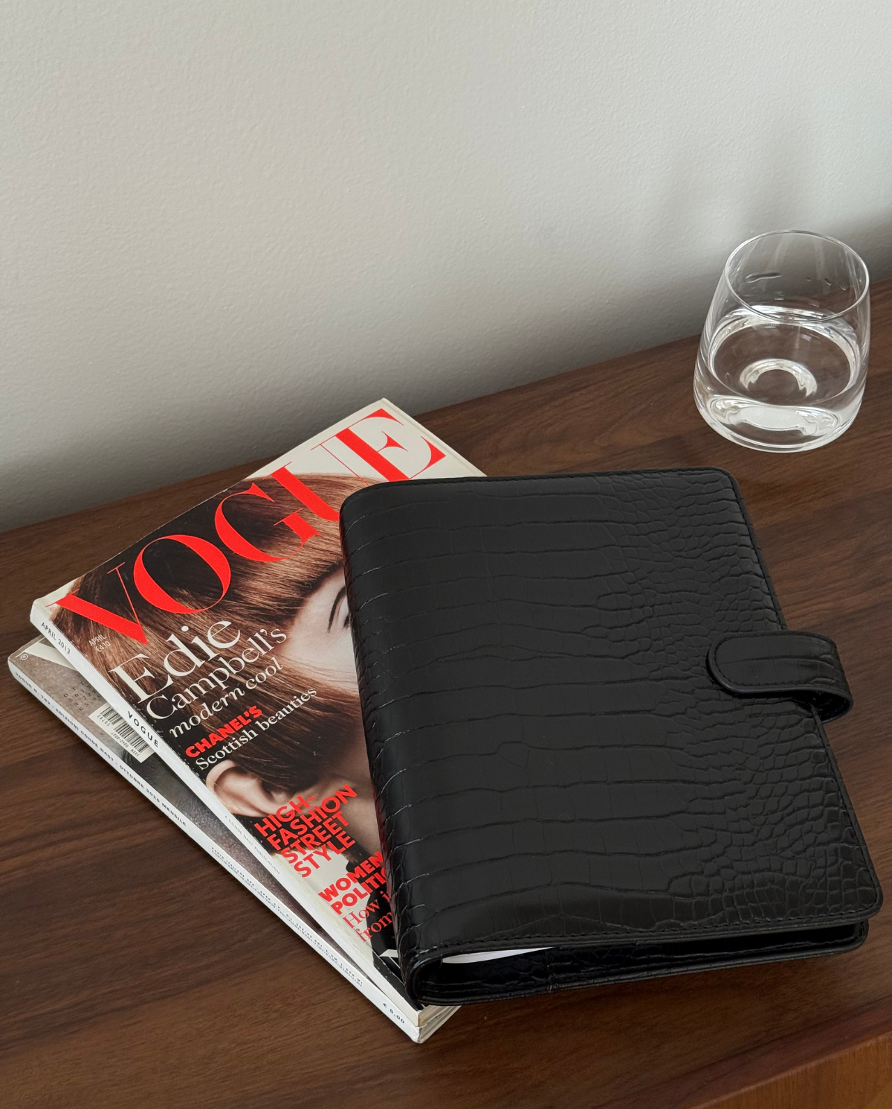 The Croc Embossed Agenda | A5 size (6-Ring Planner)