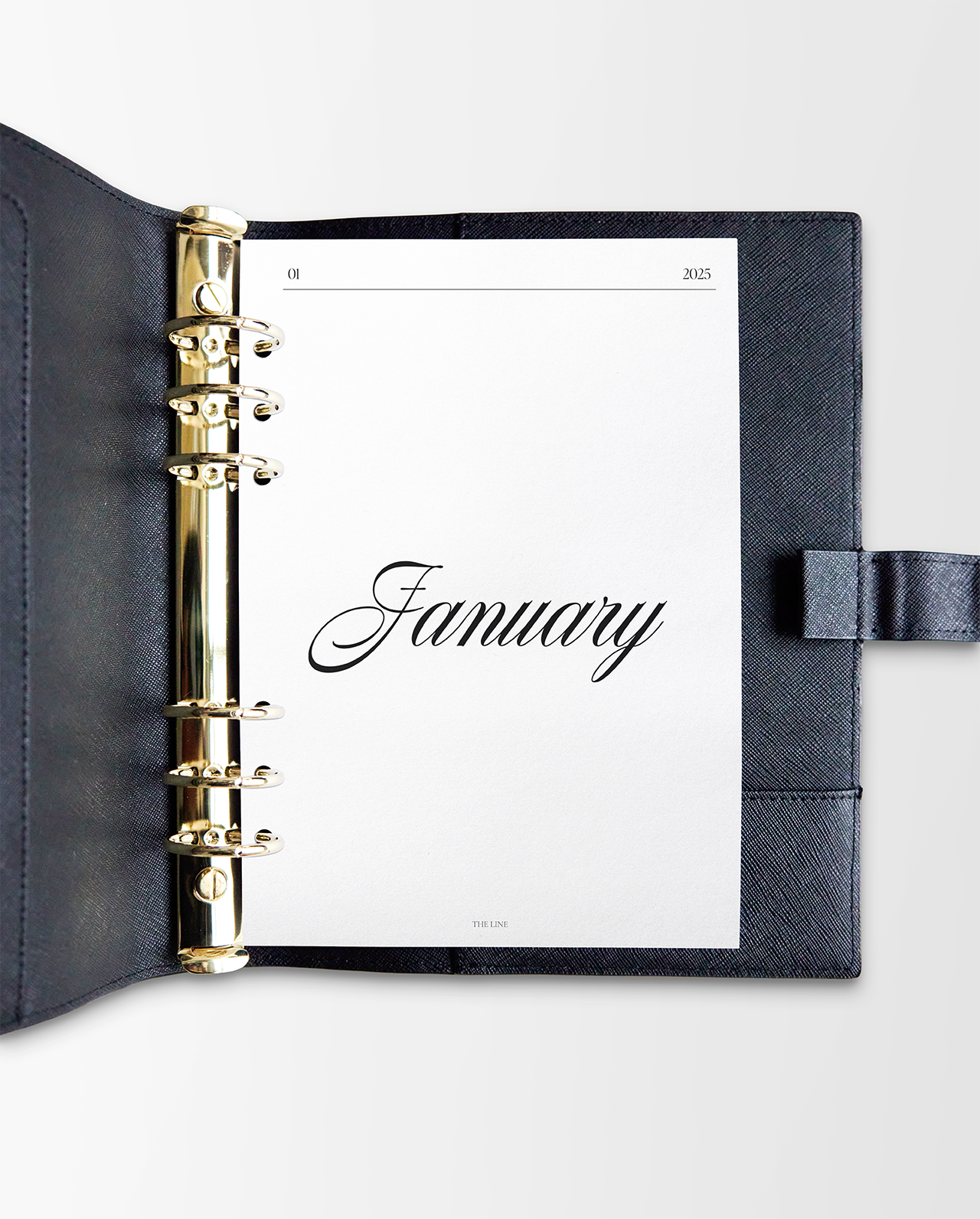 2025 Monthly Calendar & Planner Inserts (MO4P)