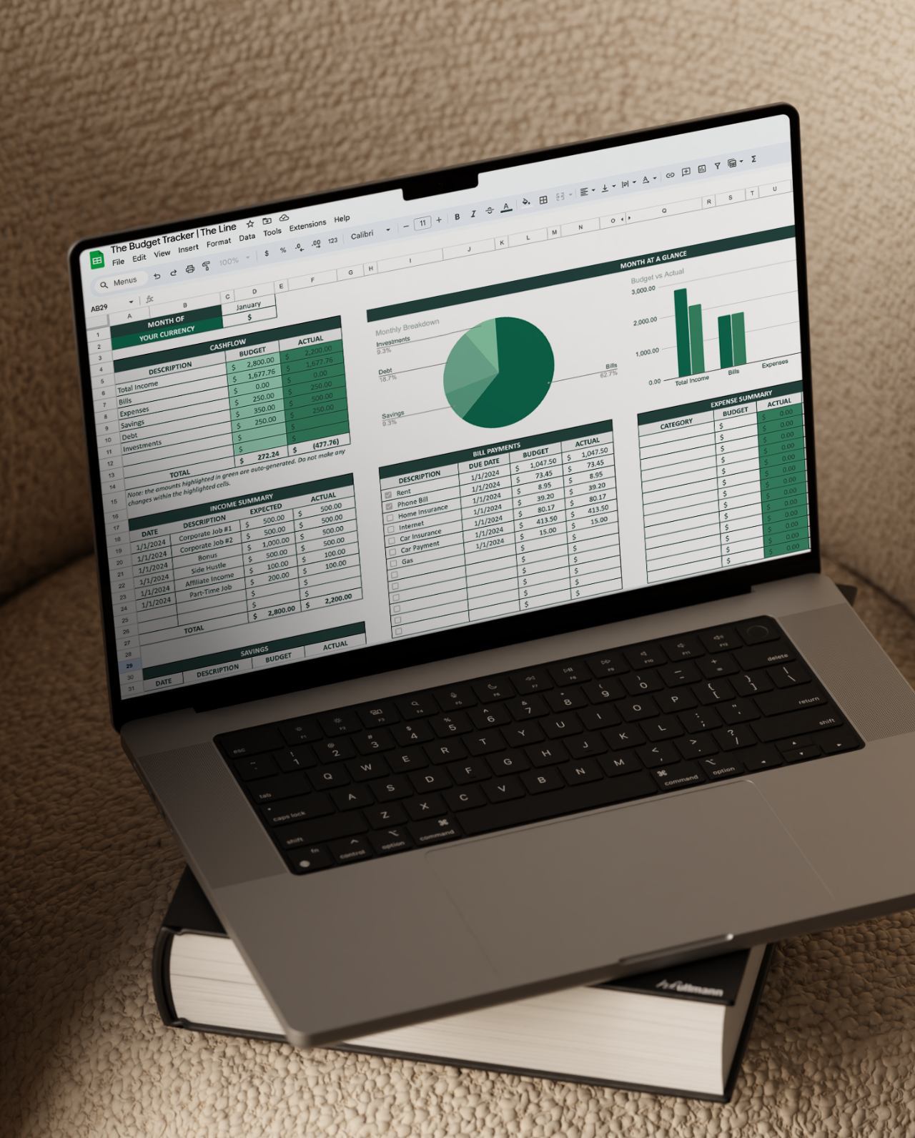 The Budget Tracker | Instant Download