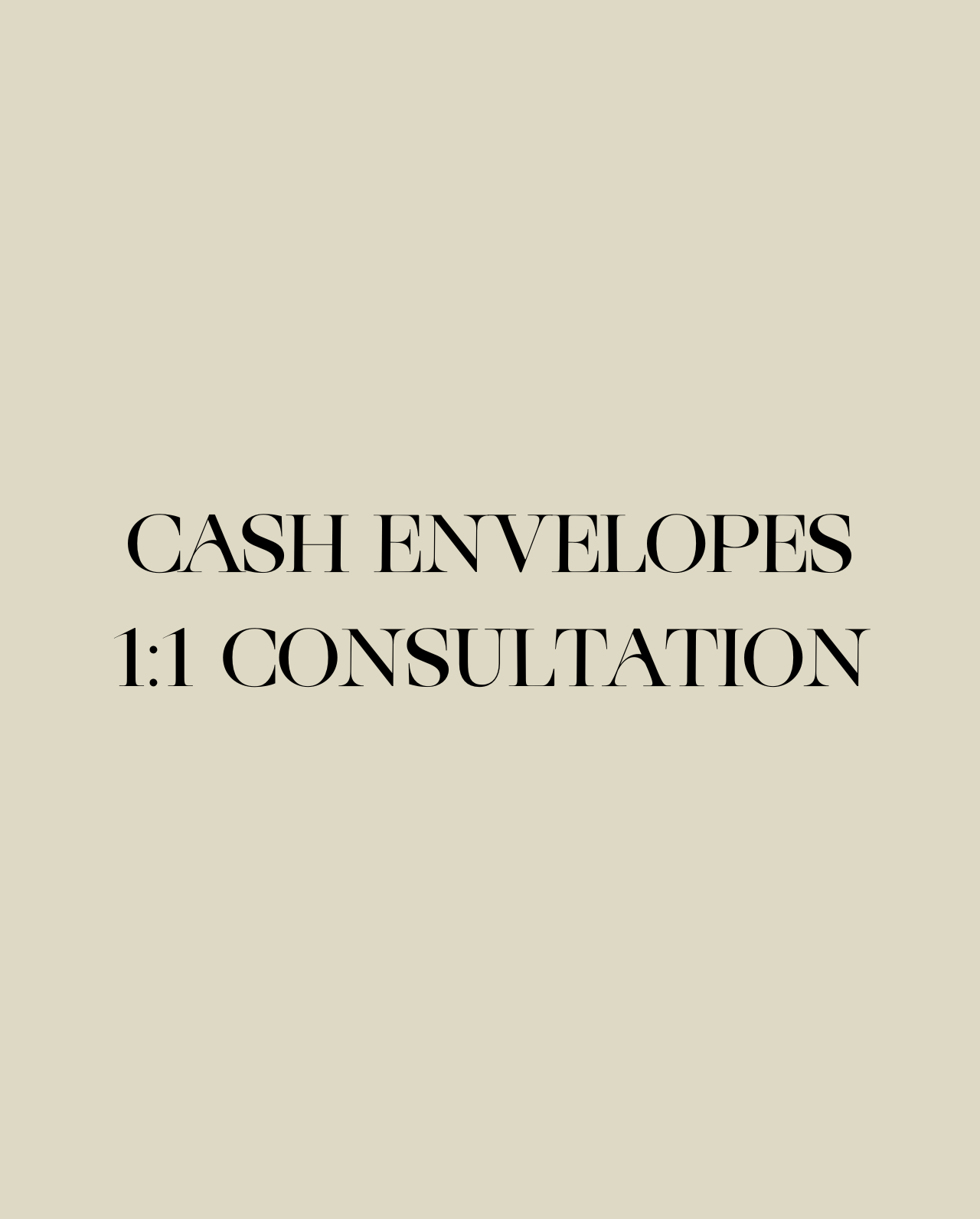 1:1 Cash Budgeting Consultation | Zoe Pritchard
