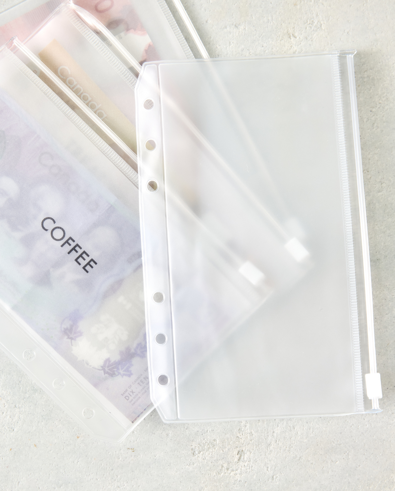 Clear Planner Zip Pouch