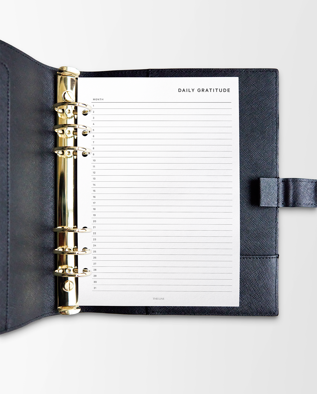 Classic Daily Gratitude Planner Inserts