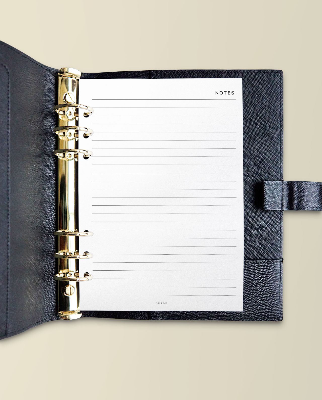 Classic Lined Notes Planner Inserts