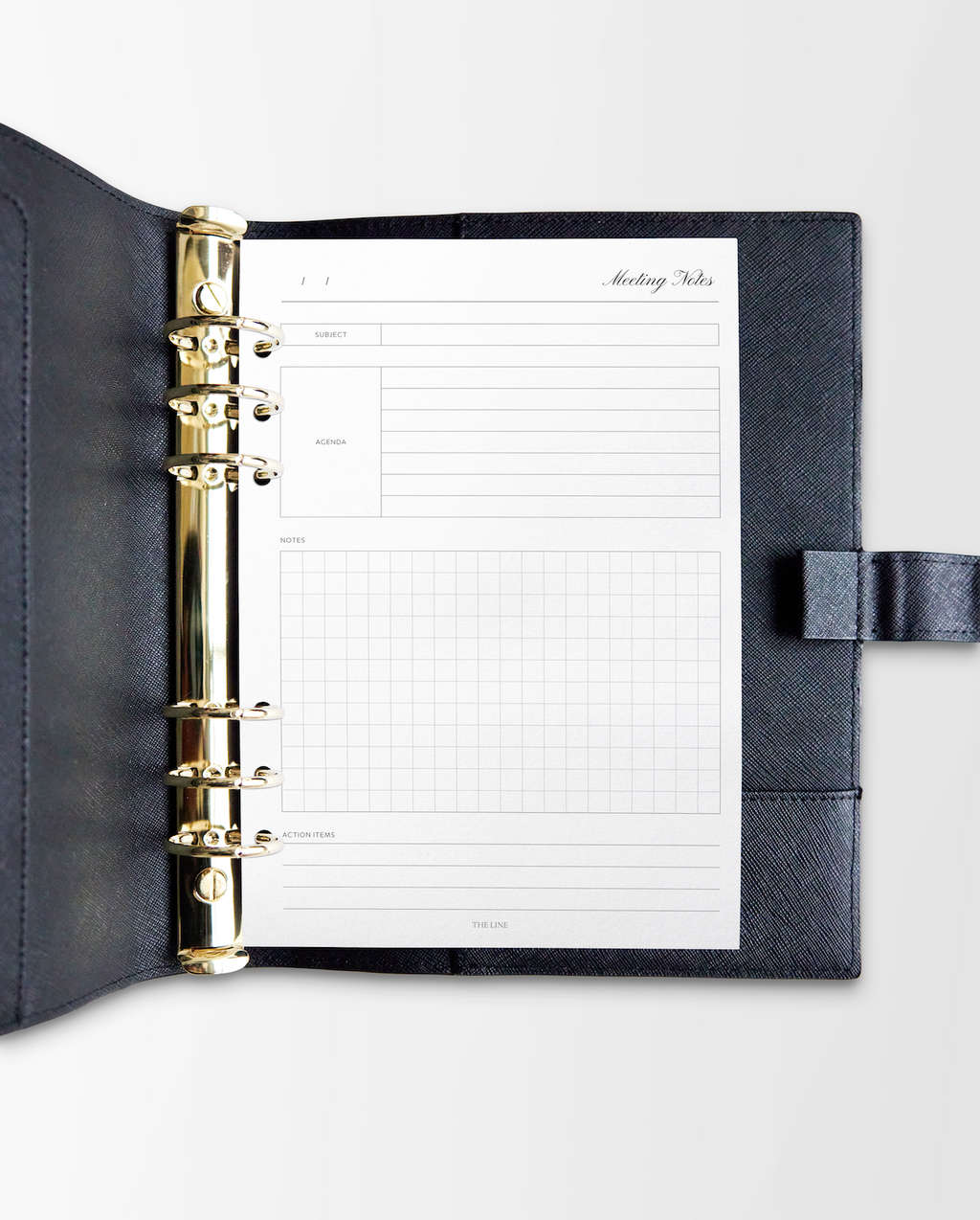 Essential Meeting Notes Planner Inserts