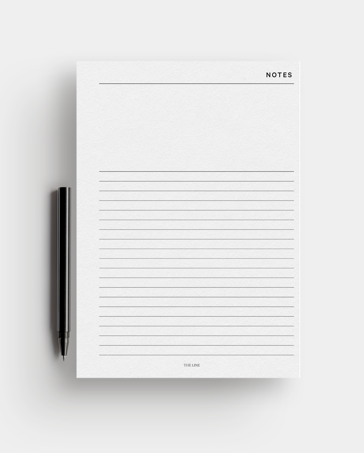 Classic Open Lined Notes Planner Inserts