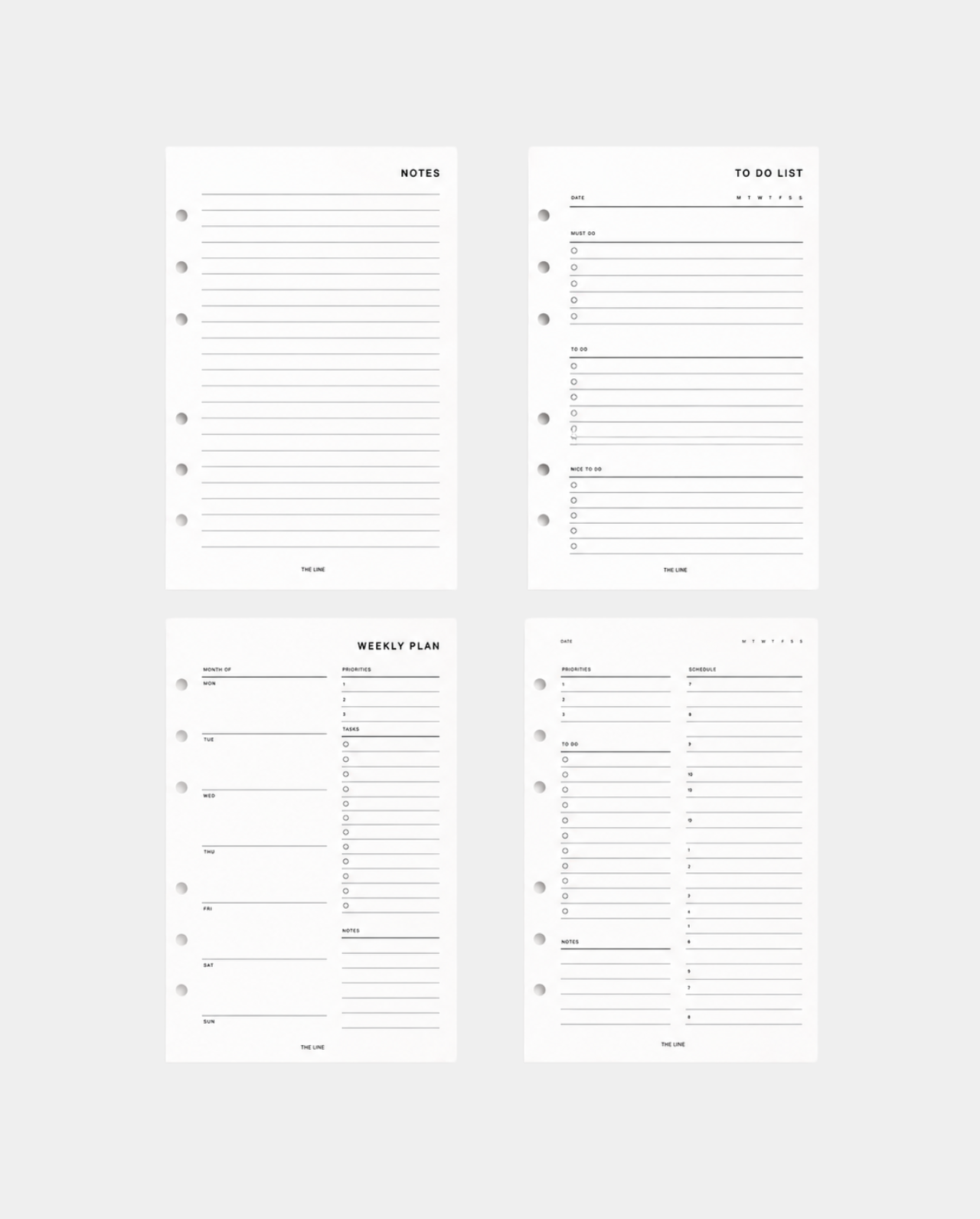 Classic Starter Planner Inserts Kit | Bestsellers Bundle