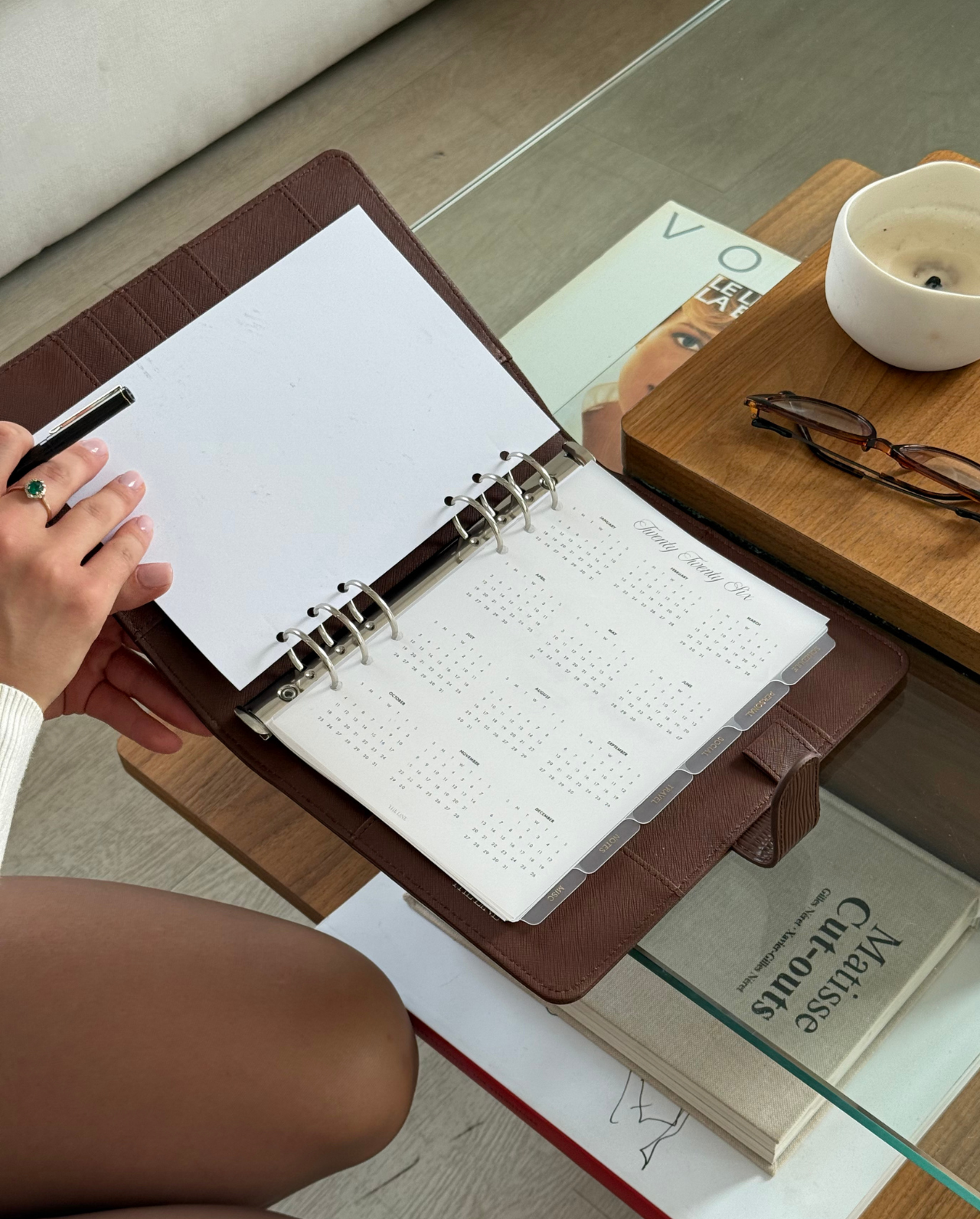 2026 Year at a Glance Dashboard