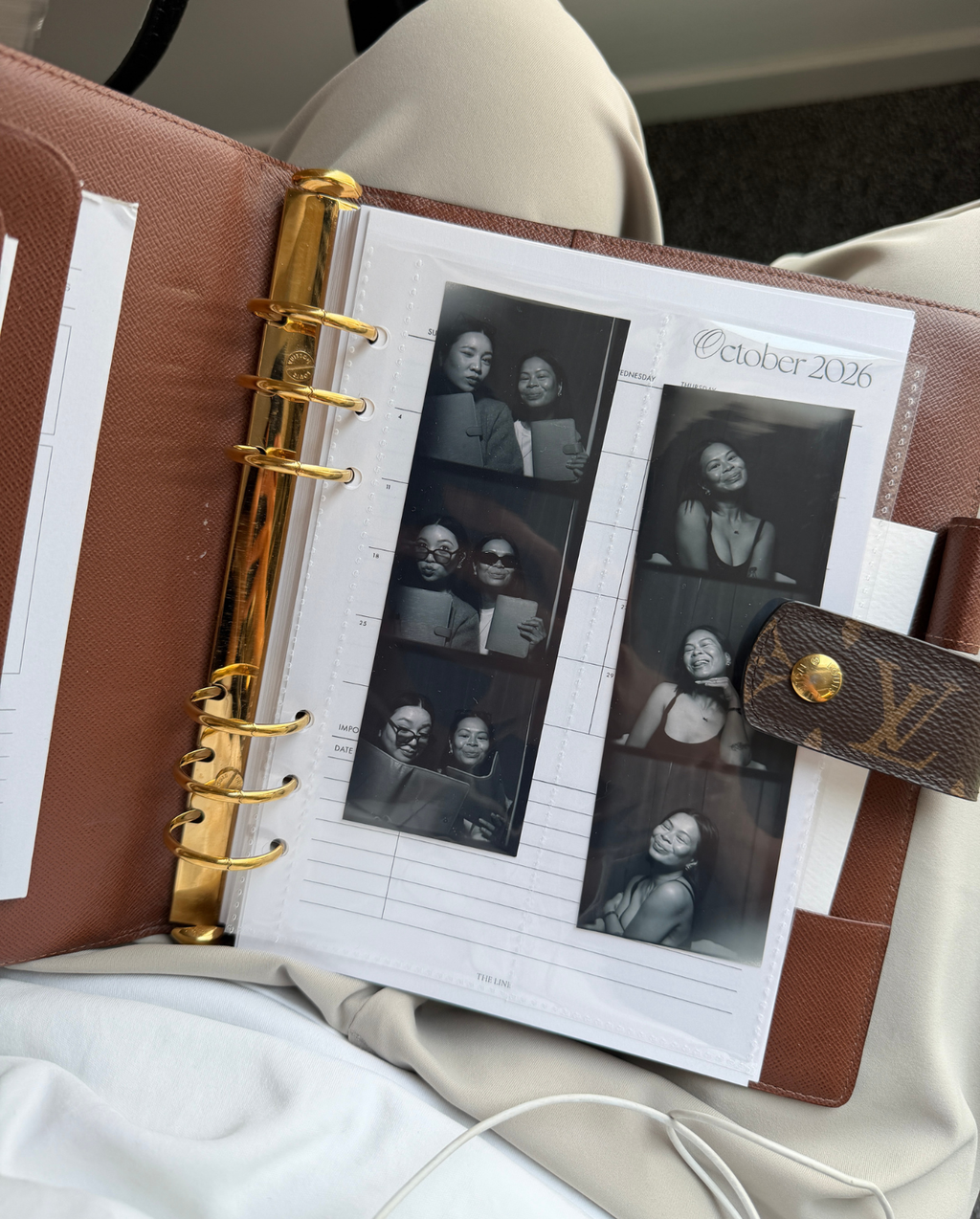 Crystal Clear Photo Strip Pocket