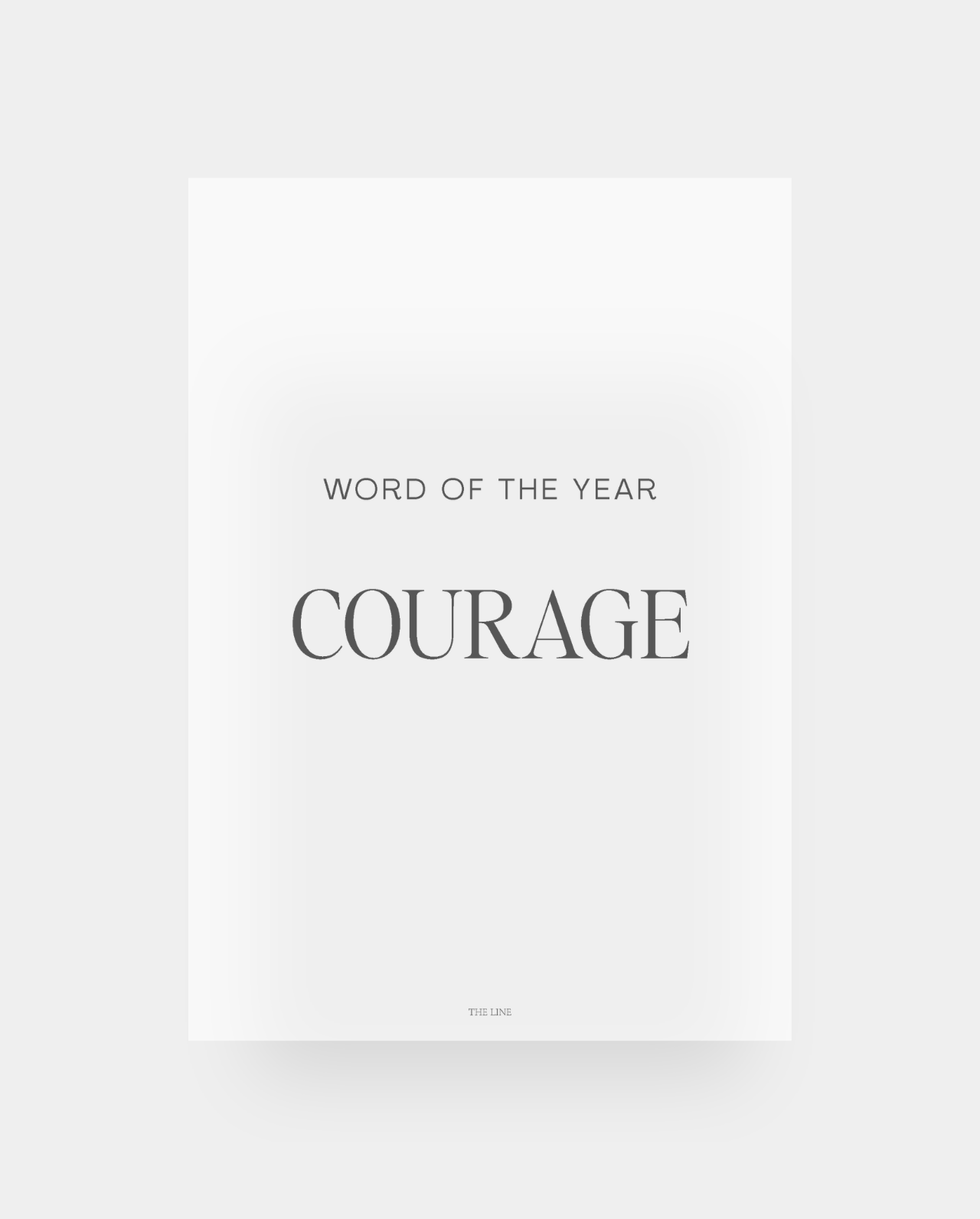 Custom 2025 Word of The Year Dashboard