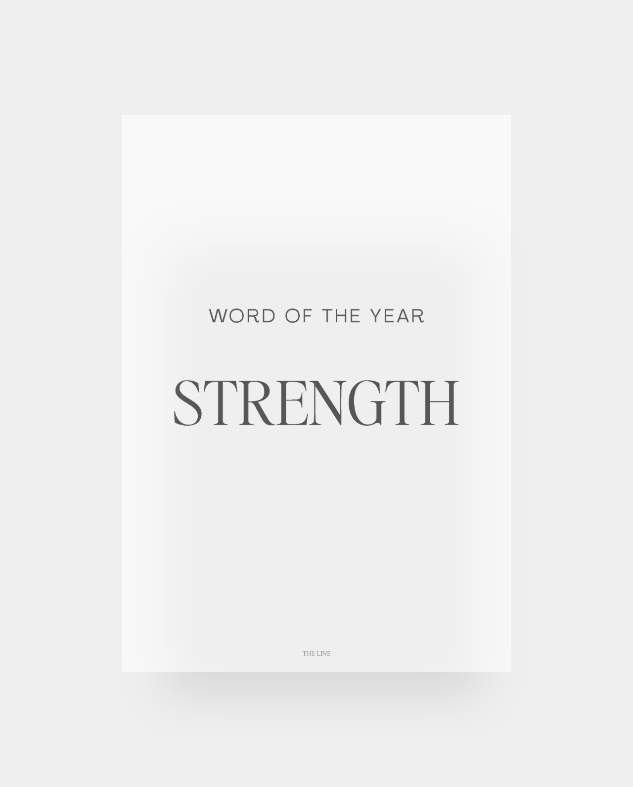 Custom 2025 Word of The Year Dashboard