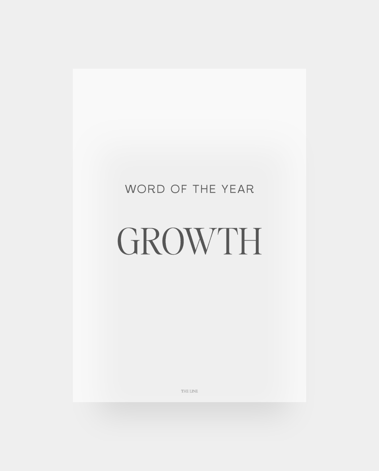 Custom 2025 Word of The Year Dashboard