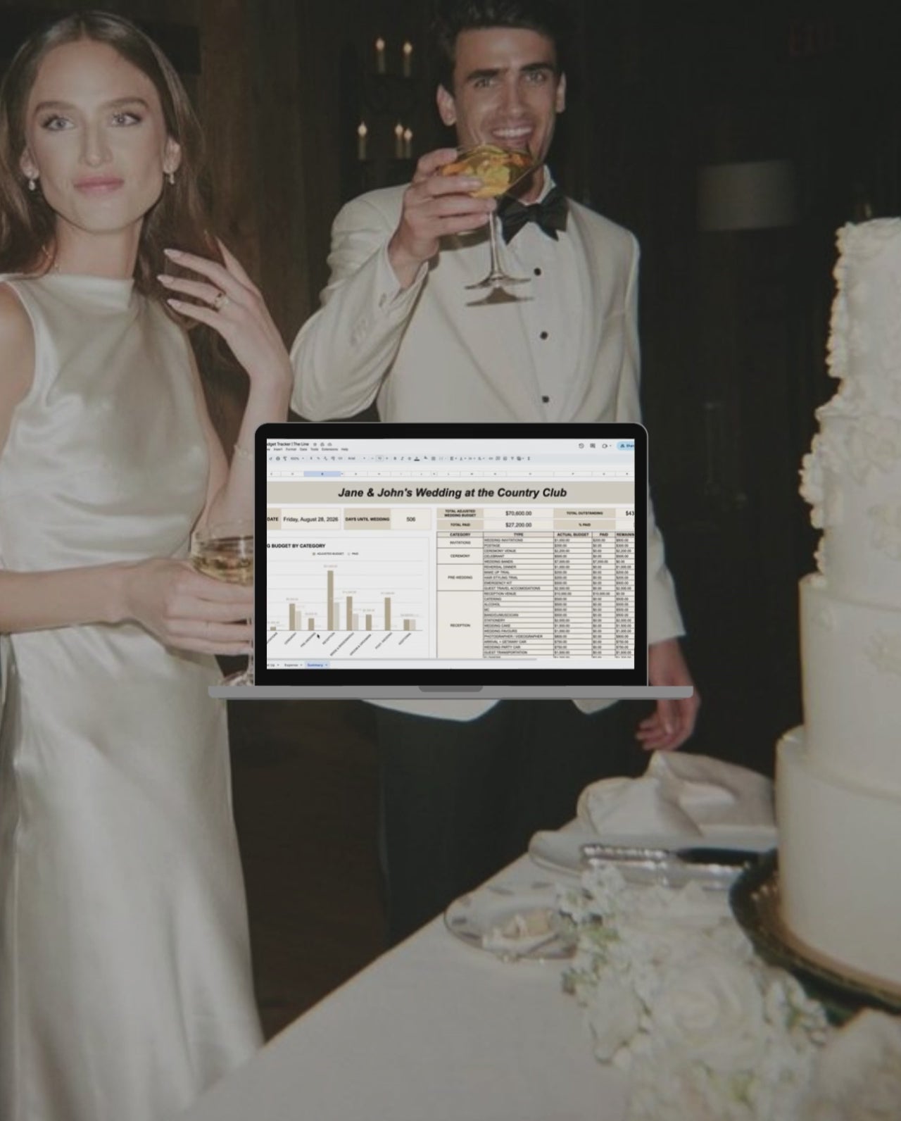 The Digital Wedding Budget Planner | Instant Download