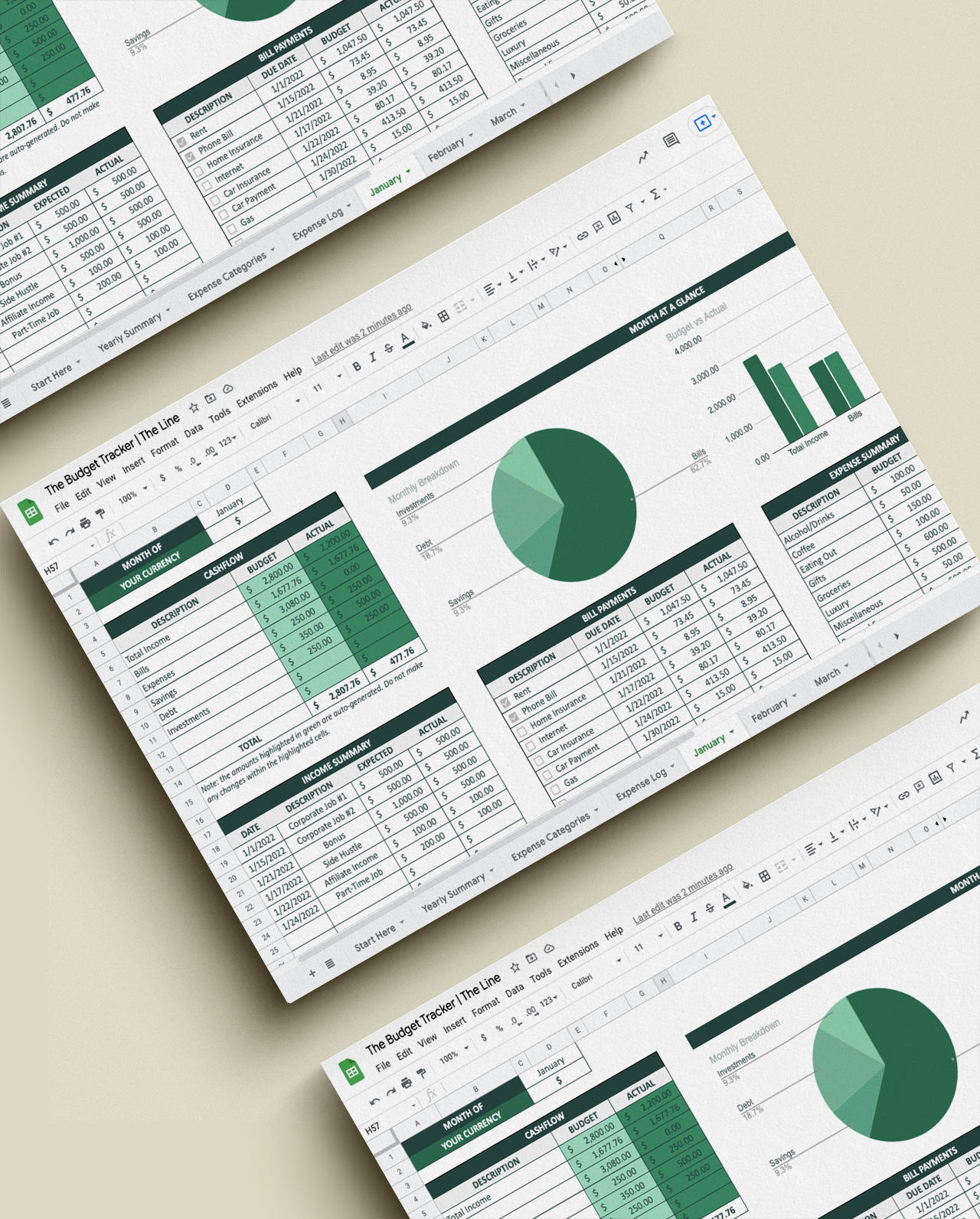 The Budget Tracker | Instant Download